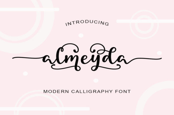 Almeyda: A Delicate Handwritten Font for Editorial Elegance