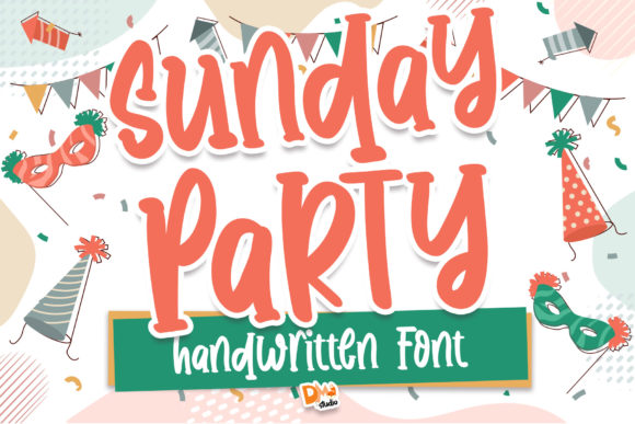 Bring Charm to Your Creations with Sunday Party Font
