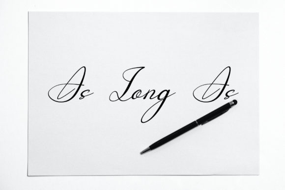 Charming As Long As Font for Creative Makers