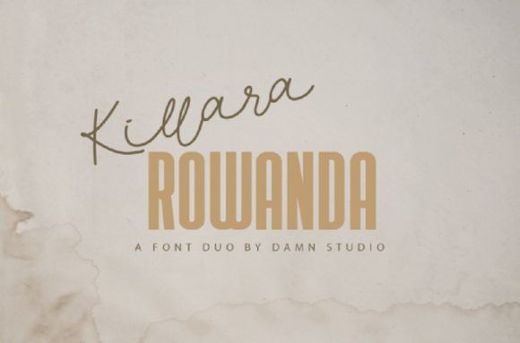 Discover Killara Rowanda: A Perfect Font for Chic Branding