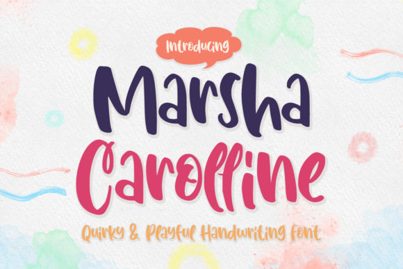 Discover Marsha Carolline: A Playful Font for Editorial Design