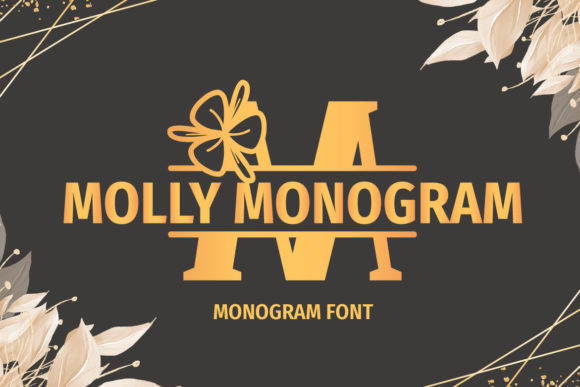 Elevate Your Brand with Molly Monogram Font