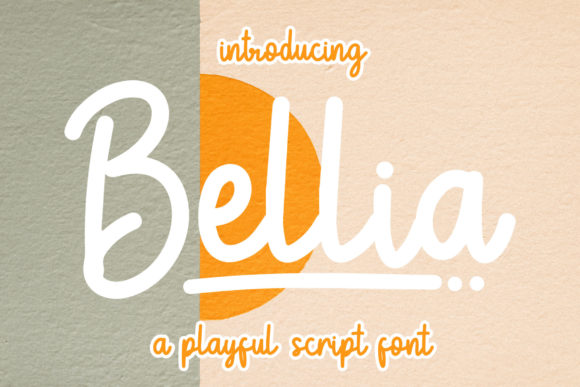 Enhance Your Brand with Bellia: A Versatile Handwritten Font