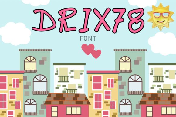 Enhance Your Brand with Drix 78: A Versatile Handwritten Font