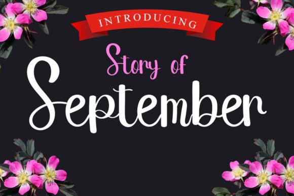 Enhance Your Brand with Story of September Font