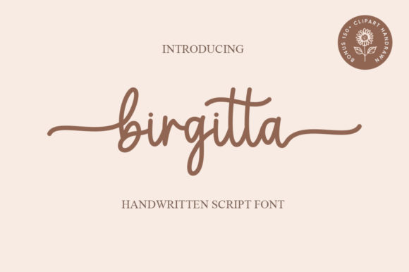 Enhance Your Campaigns with Birgitta: A Premium Script Font