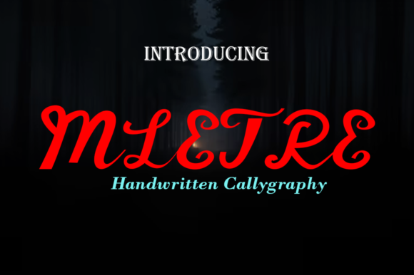 Enhance Your Campaigns with Mletre: A Luxurious Script Font