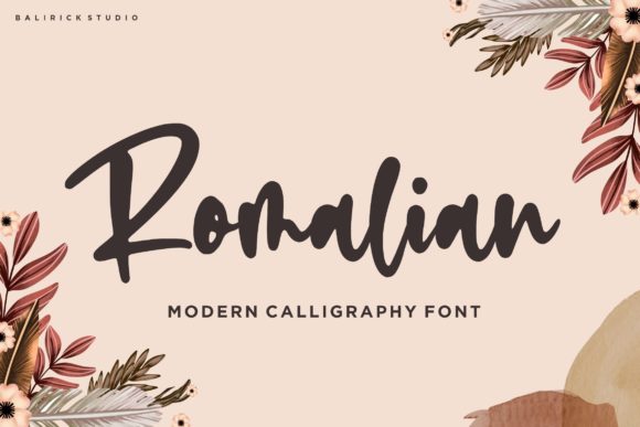 Enhance Your Campaigns with Romalian: A Premium Script Font