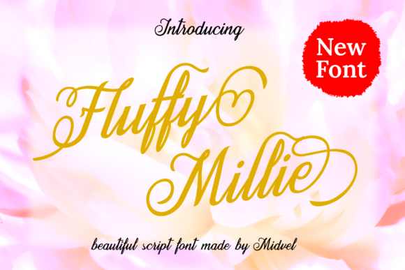 Fluffy Millie: A Delicate Script for Elegant Projects
