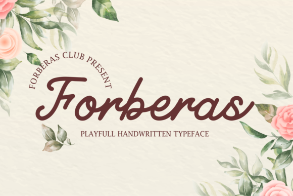 Forberas: A Versatile Font for Creative Branding