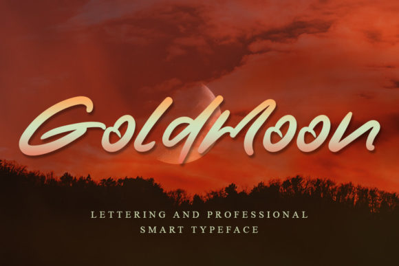 Goldmoon: A Handwritten Font for Elegant Editorial Design