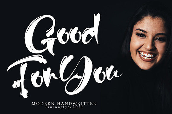 Good for You: A Versatile Script Font for Modern Web Design