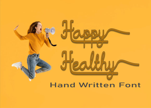 Happy Healthy Font: A Charming Script for Your Brand