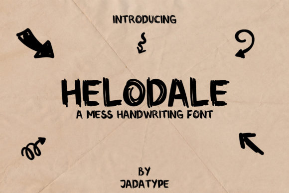 Helodale: A Charming Handwritten Font for Creative Branding