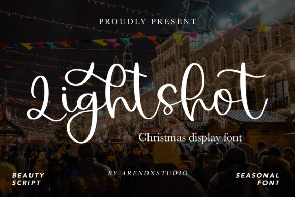 Lightshot: A Charming Script Font for Business Branding