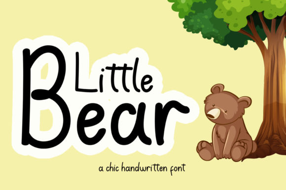 Little Bear: A Charming Handwritten Font for Web Design