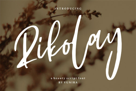 Rikolay: A Bold and Trendy Handwritten Font for Crafters