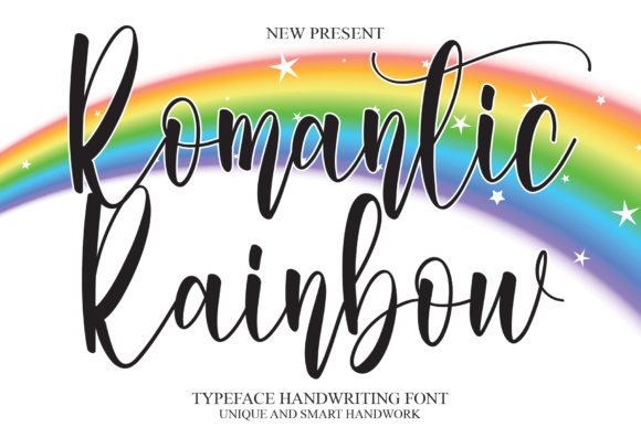 Romantic Rainbow: A Refined Script Font for Modern Web Design