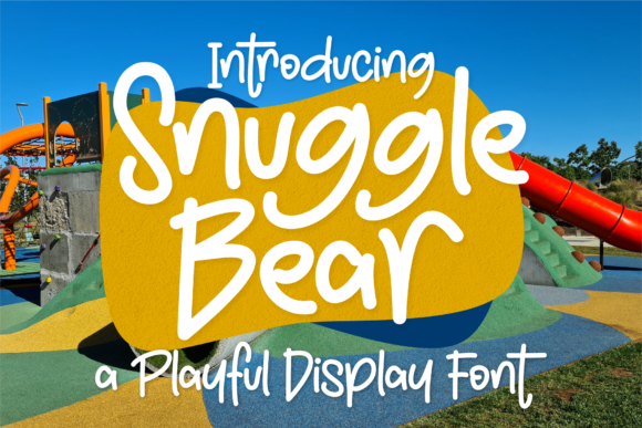Snuggle Bear: A Quirky Handwritten Font for Engaging Visuals