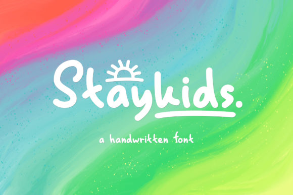 Stay Kids: A Fun Handwritten Font for Engaging Campaigns