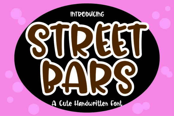 Street Bars: A Fun and Quirky Font for Your Brand