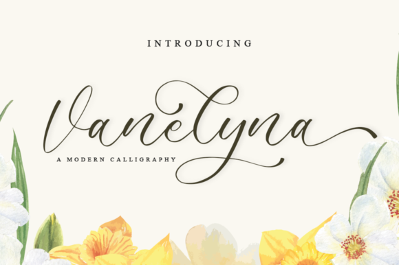 Vanelyna: A Delicate and Elegant Handwritten Font