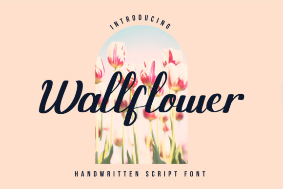 Wallflower: A Graceful Script Font for Editorial Elegance